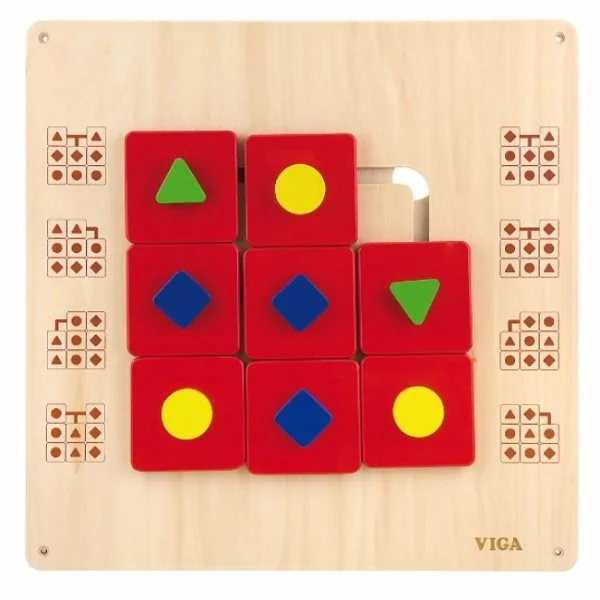 Деревянная игрушка Viga Toys Wall Toy Shape Maze