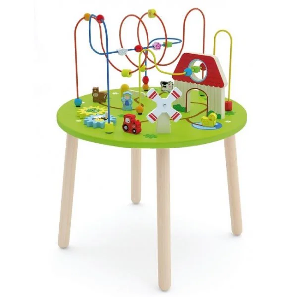Деревянный стол Viga Toys Rollercoaster Table