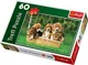 Puzzle Trefl Beagle Puppies, 60 piese
