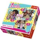 Puzzle Trefl Mattel Barbie &quot;True Friendship&quot;, 3 in 1 (20+36+50 piese)