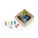 Magneti colorati din lemn Viga Toys Cifre, 37 buc.