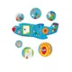 Jucarie din lemn Viga Toys Wall Toy Airplane
