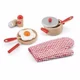 Деревянный набор для приготовления пищи Viga Toys Cooking Tool Set Red