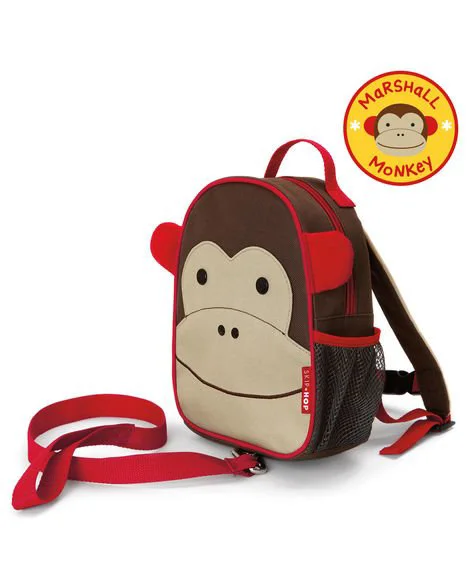 Рюкзак с ремешком безопасности Skip Hop Zoo Обезьяна