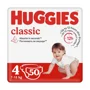 Scutece Huggies Classic Jumbo 4 (7-18 kg), 50 buc.