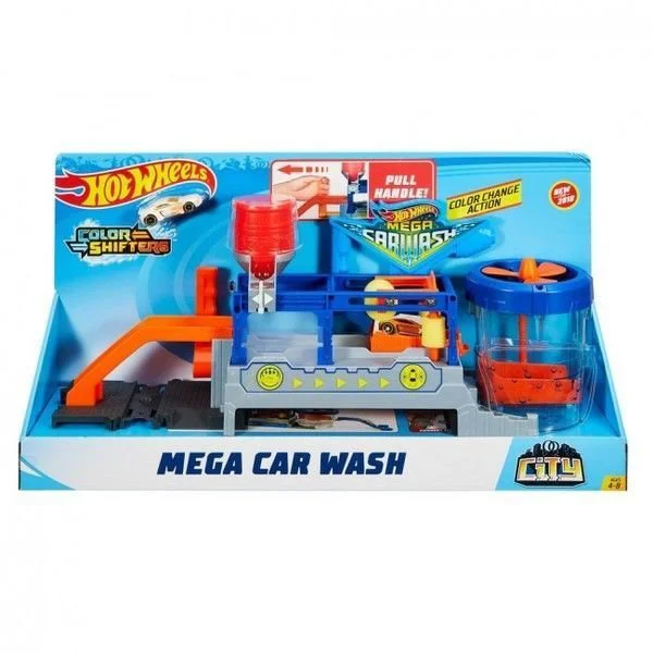 Set de joc Hot Wheels "Mega Car Wash"