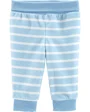 Carter's Pantaloni fleece albastri cu dungi