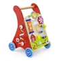 Деревянный ходунок каталка с бизибордом Viga Toys Activiy Baby Walker
