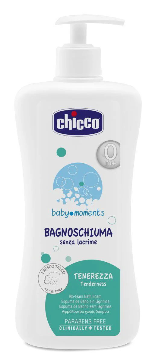 Spuma de baie Chicco Baby Moments Tenderness, 500 ml