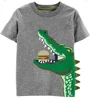 Carter's Tricou cu aligator si hamburger