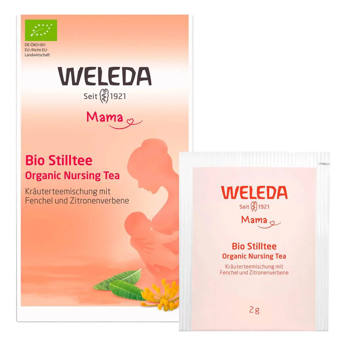 Чай для повышения лактации Weleda Mama, 40 г, 20 пак.