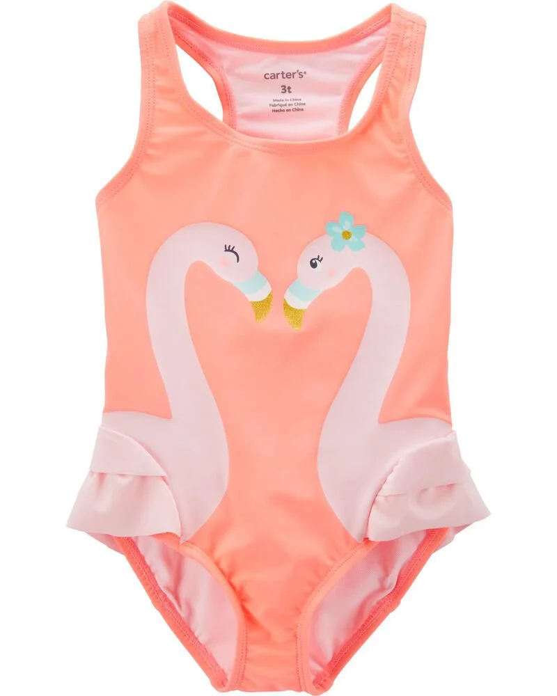 Carter's Costum de baie Flamingo