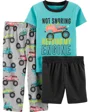 Carter's Пижама Машинка - Футболка, шорты и штаны