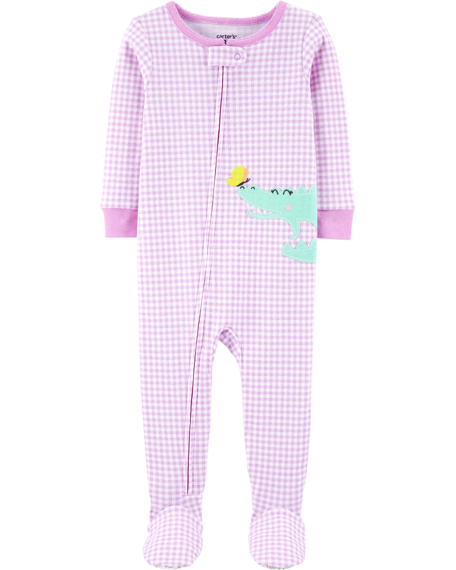 Carter's Pijama bebe mov Aligator
