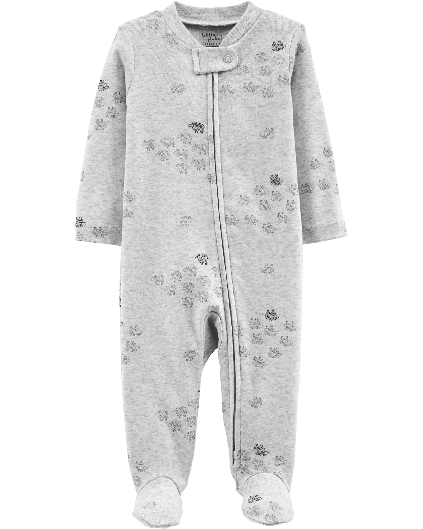 Carter's Pijama cu fermoar reversibil Oite 100% Bumbac Organic