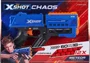 Скорострельный бластер X-SHOT Excel Chaos 'Meteor', 12 шариков-зарядов