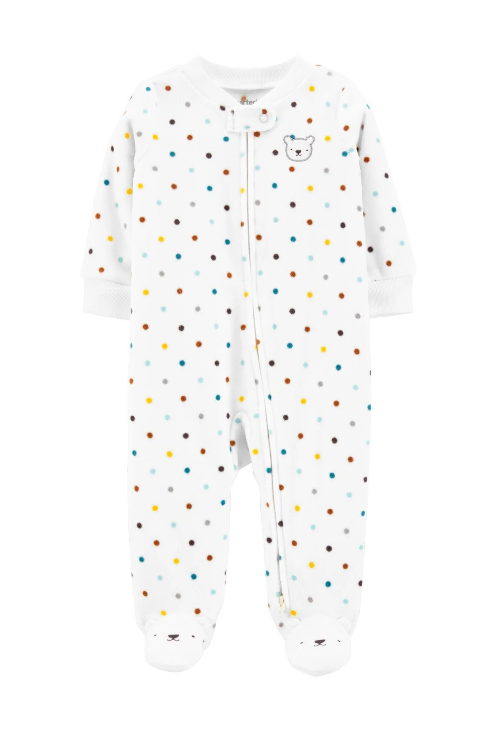 Carter's Pijama bebe Ursulet cu buline