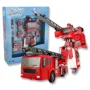 Robot Transformer X-Bot Masina de pompieri