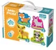 Puzzle Trefl Baby Classic - Forest Animals, 4 in 1 (3+4+5+6 piese)