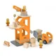 Set de joc din lemn Viga Toys Crane Lift with Dumper