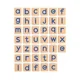 Деревянные магниты Viga Toys строчные буквы , 40 шт.