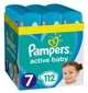 Подгузники Pampers Active Baby 7 Extra Large XXL Box (15+ кг), 112 шт.