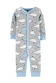 Carter's Pijama gri cu Balene