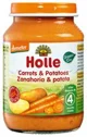 Piure Holle de morcovi si cartofi (4+ luni), 190 g