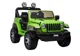 Masina electrica LEANTOYS Jeep Wrangler Rubicon culoare verde cu 2 motoare