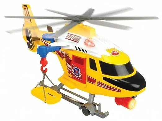 Elicopter de salvare Dickie cu sunete si lumini, 41 cm