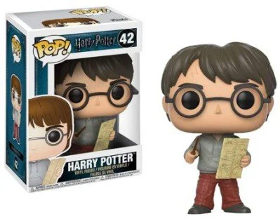 Figurina Harry Potter cu harta Strengarilor Funko Pop seria Harry Potter, 9.6 cm