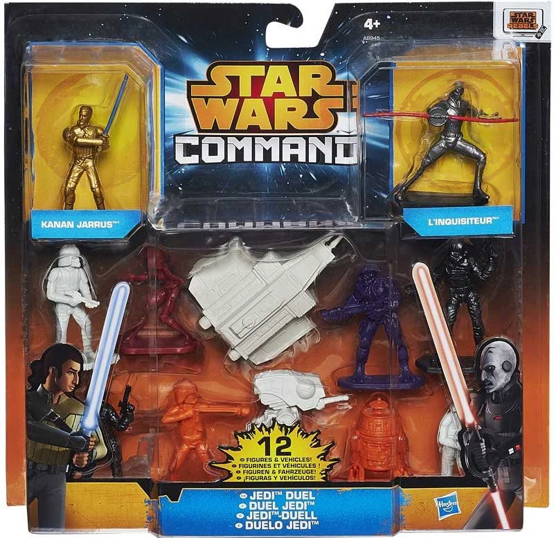 Фигурки Star Wars Rebels Command Hasbro, 12 шт