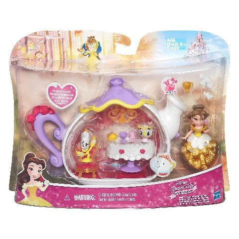 Игровой набор кукла и аксессуаров Маленькая принцесса Disney Princess Hasbro, 8 см, ассортимент