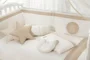 Комплект детского постельного белья Specialbaby слоновая кость из 6 штук (Для кроватки 120*60 см)