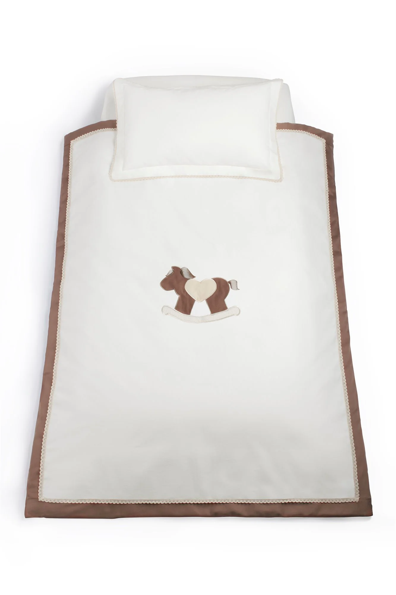 Комплект постельного белья Specialbaby Gigi бежевый из 3 предметов (Для кровати 120 * 60 см)