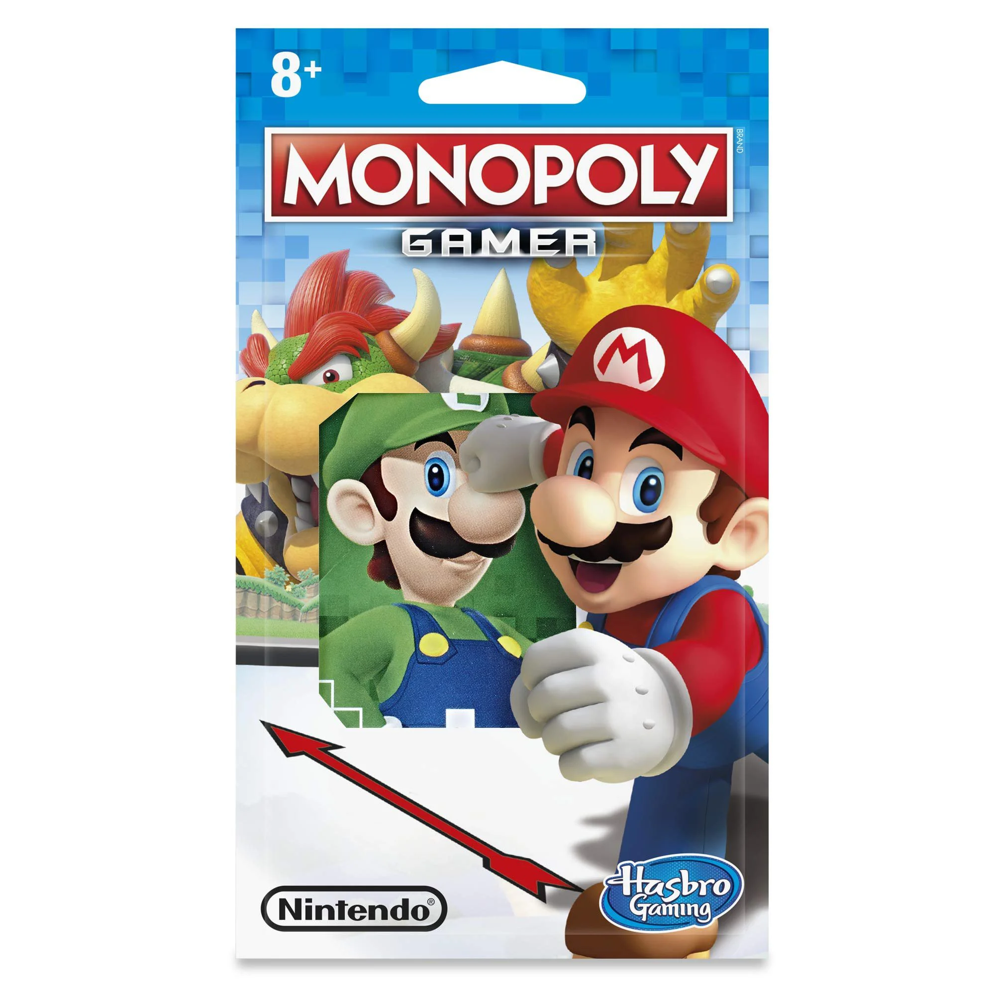 Figurina Punga surpriza cu Personaj Monopoly Gamer Hasbro, sortiment