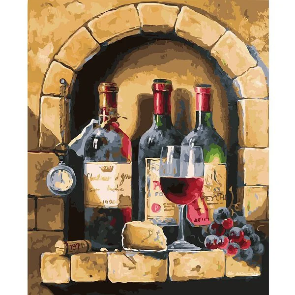 Set de pictat BrushMe Set de vin