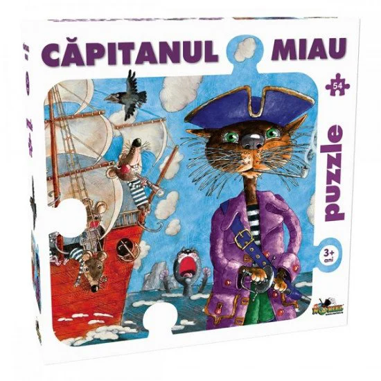 Puzzle Noriel "Capitanul Miau", 54 elemente