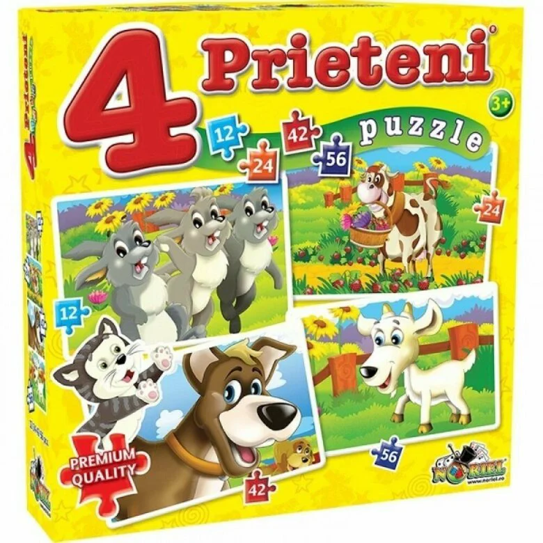 Puzzle mare Noriel "4 Prieteni"