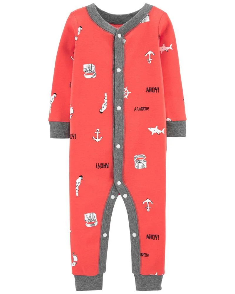 Carter's Pijama cu capse Ancora