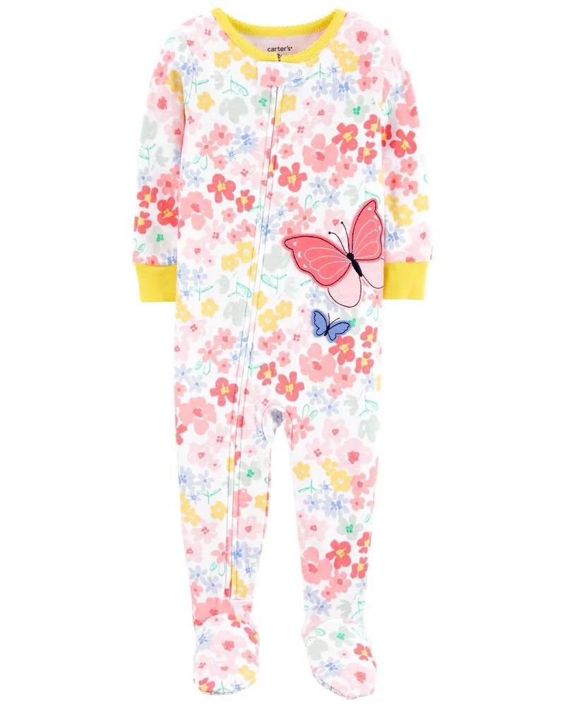 Carter's Pijama cu fermoar Fluture