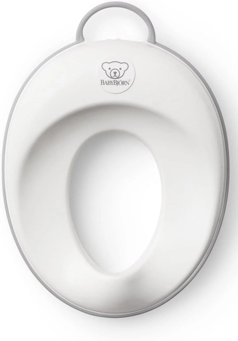 Reductor pentru toaleta BabyBjorn Toilet Training Seat White/Grey