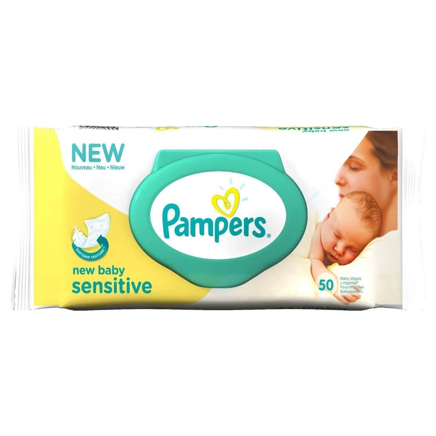 Servetele umede Pampers New Baby Sensitive, 50 buc.