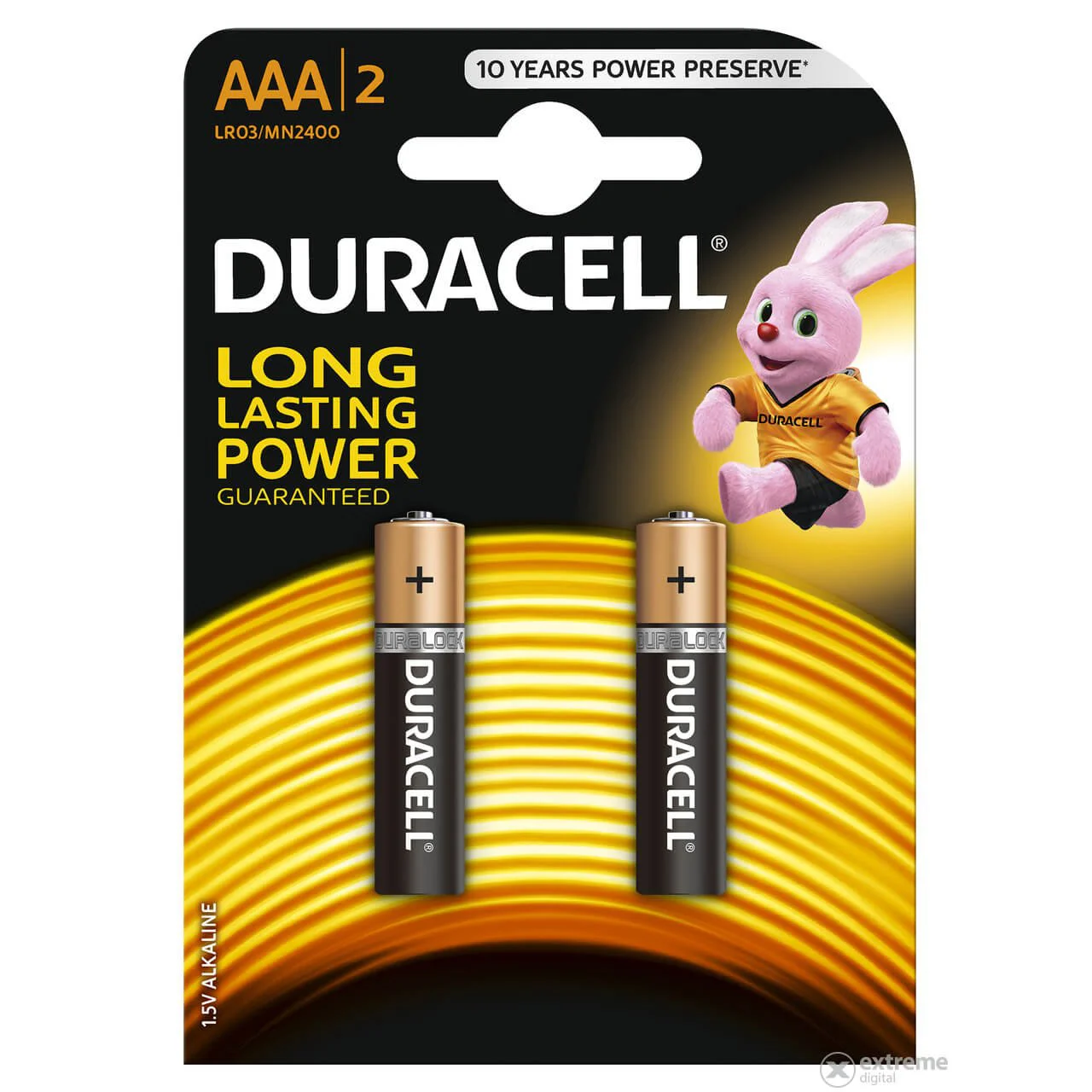Батарейки Duracell AAA (LR03), 2 шт.