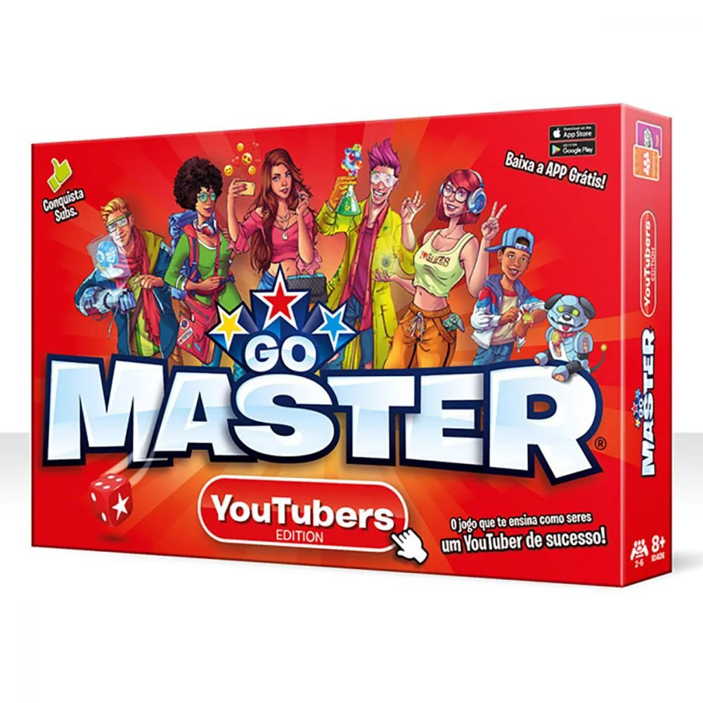 Joc de societate Go Master Youtubers Edition