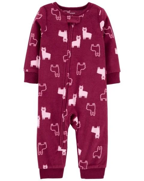 Carter's Pijama Fleece Lama