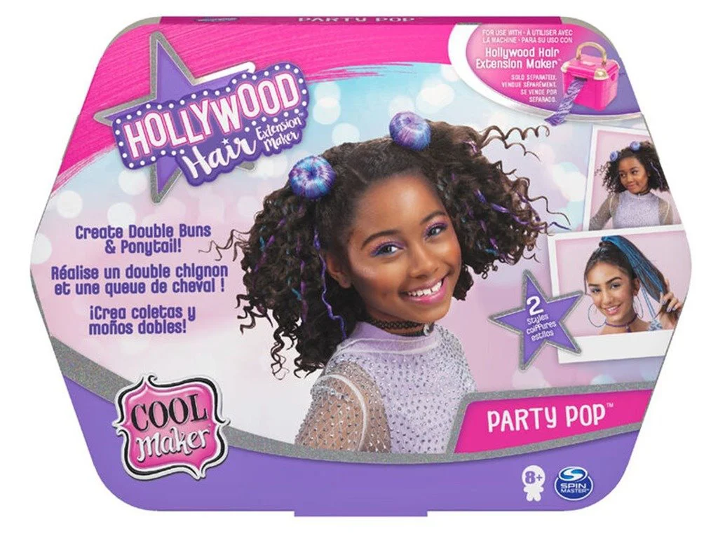 Игровой набор Cool Maker Party Pop Hollywood Hair Extension Maker