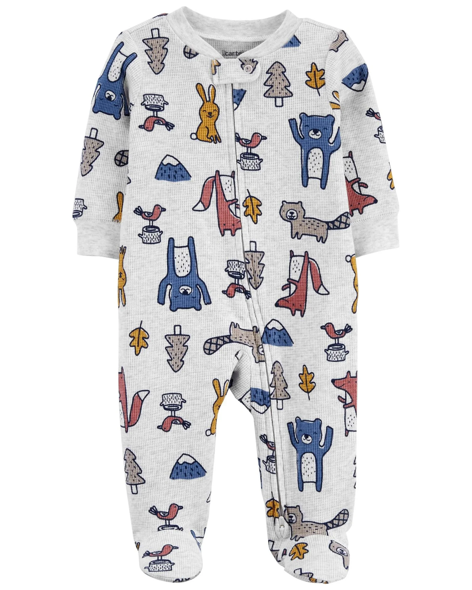 Carter's Pijama cu fermoar reversibil Animalute