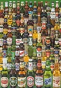 Пазл Educa Коллекция бутылок пива, 1000 элементов