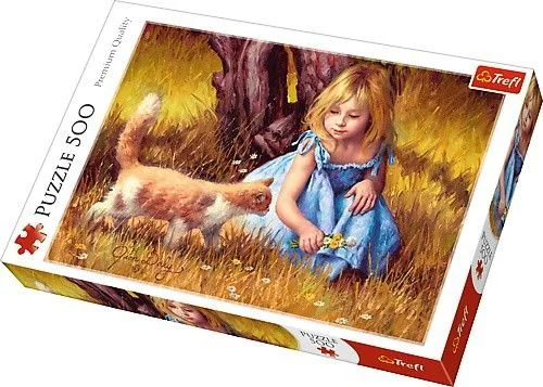 Puzzles Trefl In the center of attention / Ansada Licensing Group, 500 piese